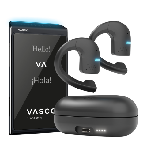 Vasco Translator Q1 Phantom Black + E1